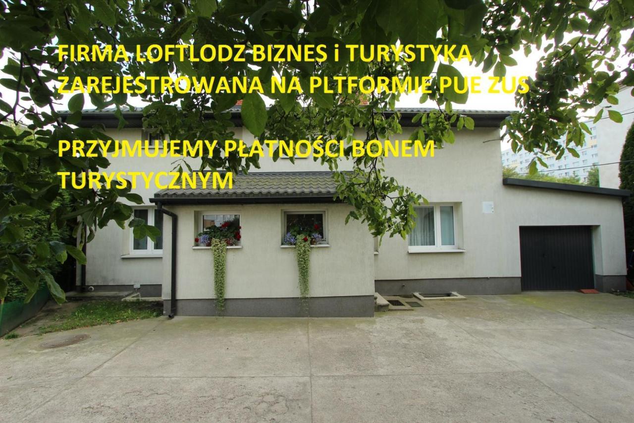 Domek Podrozniczy Lodź Bagian luar foto
